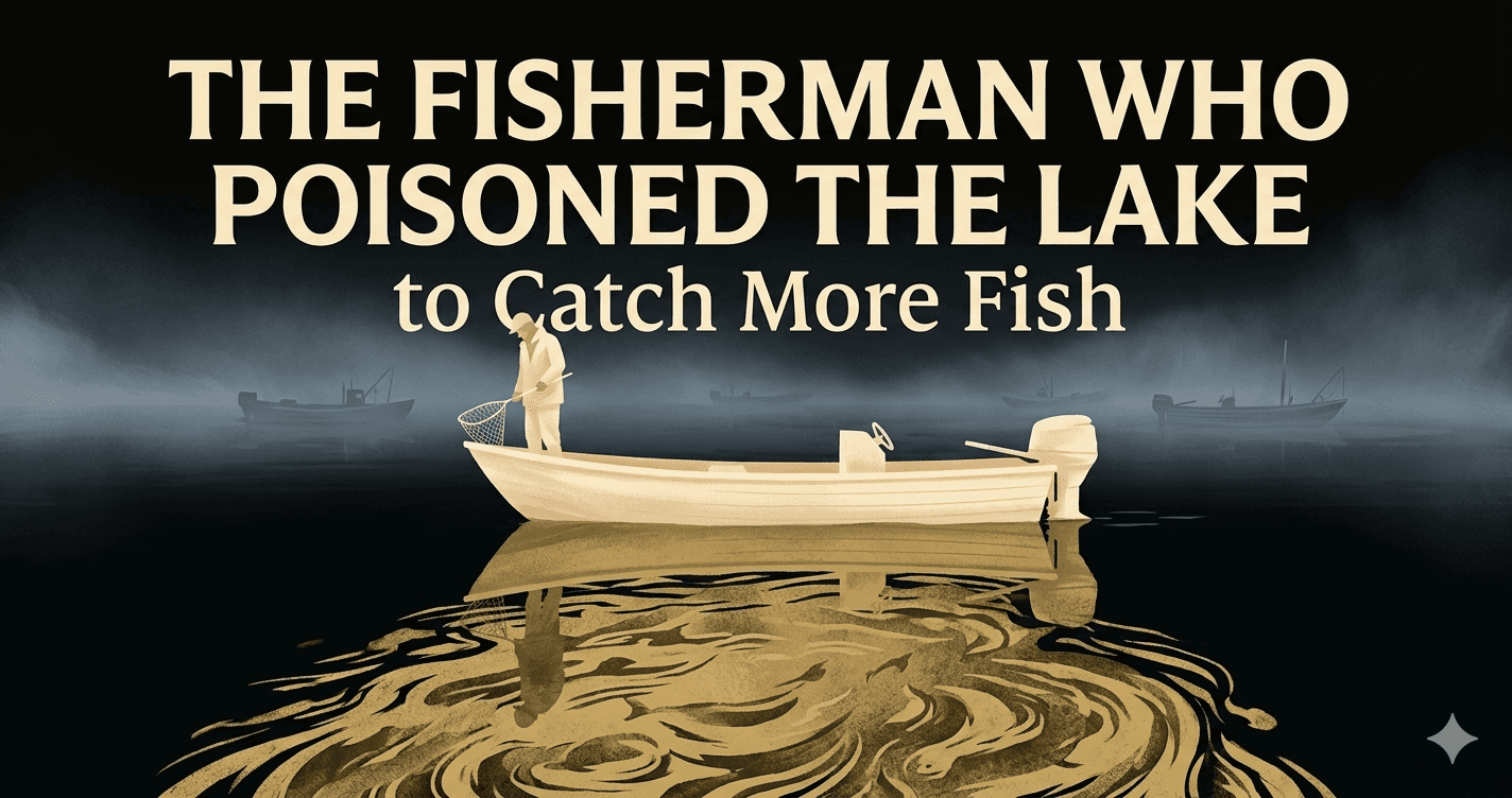 The Fisherman Who Poisoned the Lake to Catch More Fish.