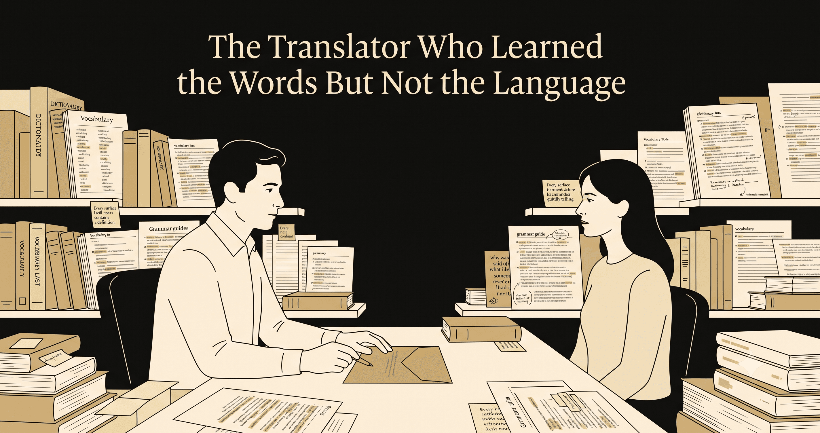 The Translator Who Learned the Words But Not the Language.