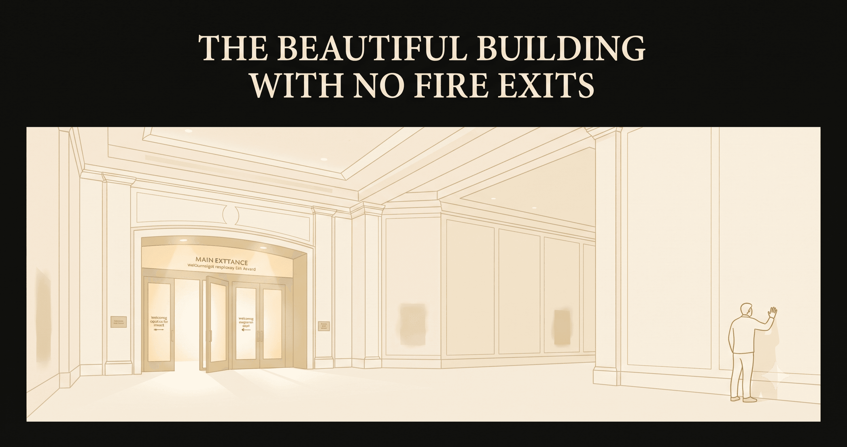 The Beautiful Building With No Fire Exits.