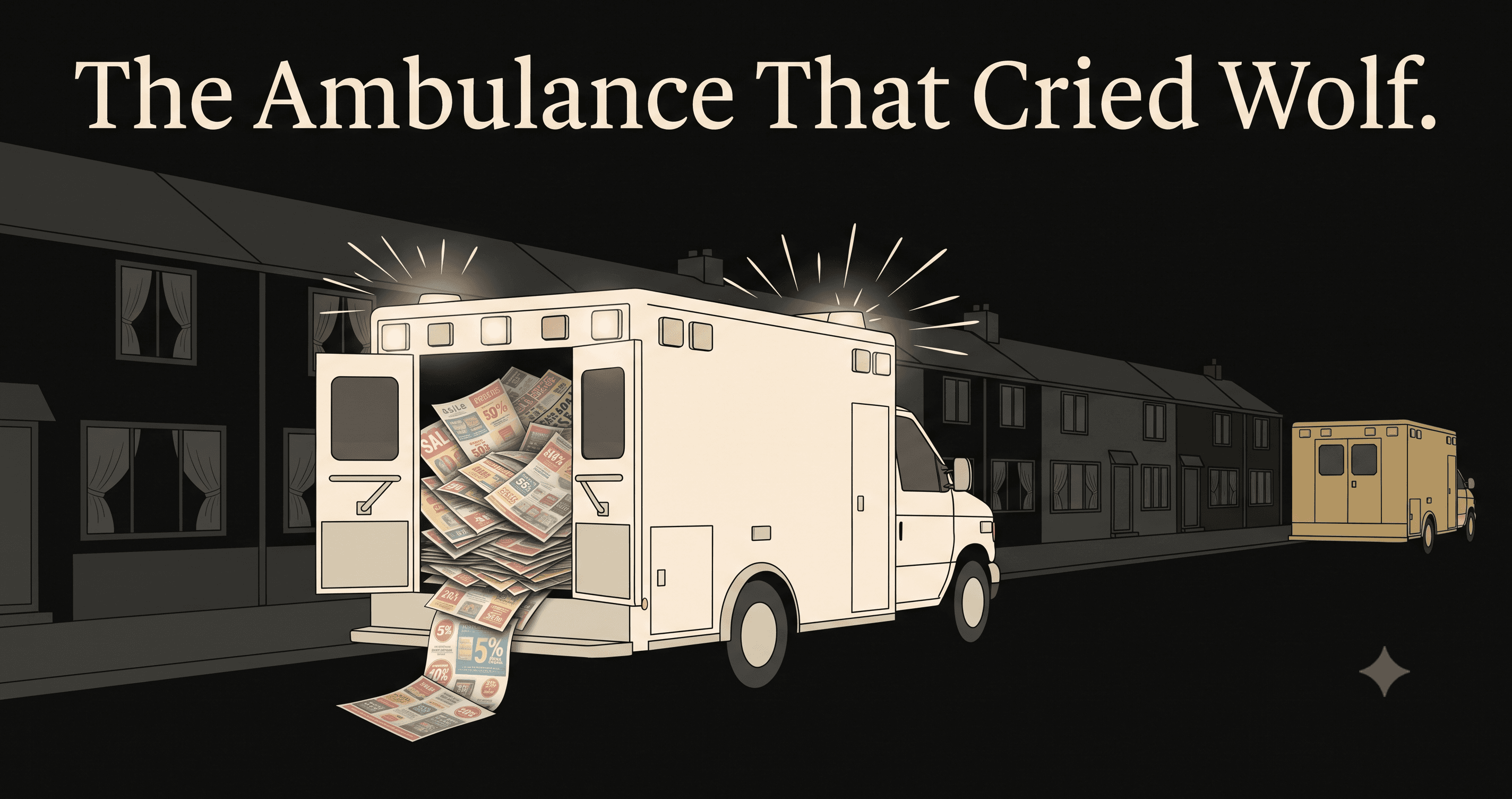 The Ambulance That Cried Wolf.