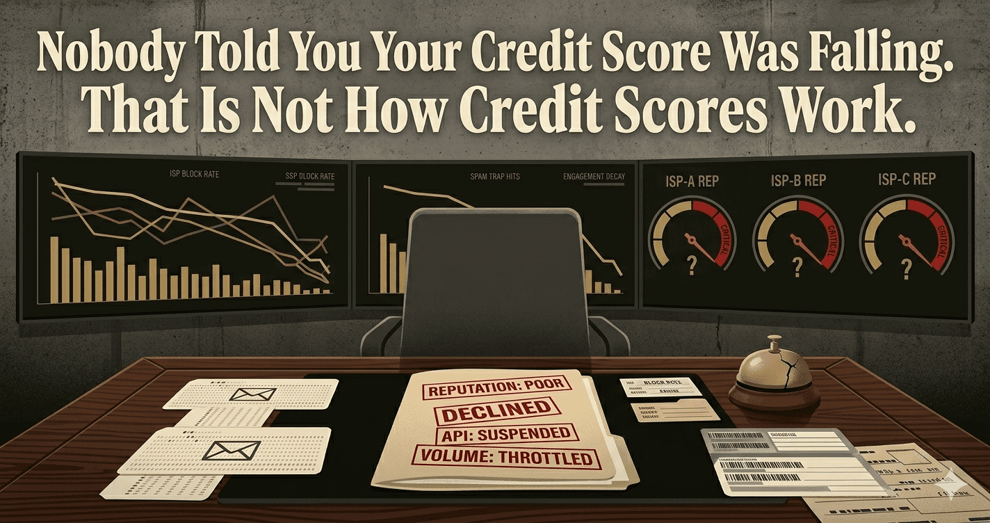 Nobody Told You Your Credit Score
Was Falling. That Is Not How
Credit Scores Work.